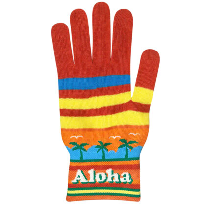 Hawaii Souvenir Gloves