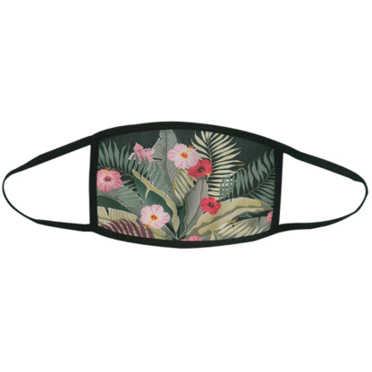 Floral Printed Facemask-01