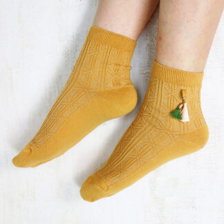 Charm Tassel Socks