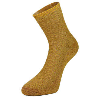 Fashion Cotton Glitter Sock in Yellow Color