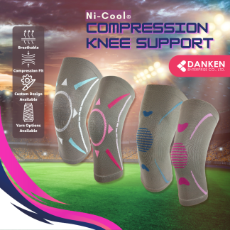 Compression Knee Support_Ni-Cool