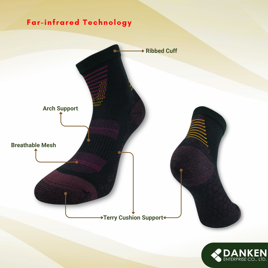 Far Infrared (FIR Yarn) Sport Socks - Image 2