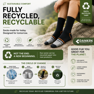 Fully Recycleable Socks