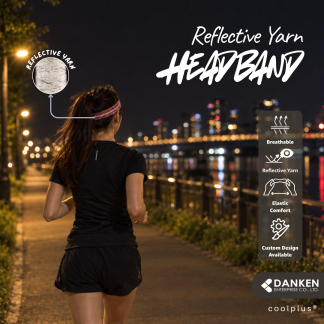 Coolplus® Reflective Yarn Headband